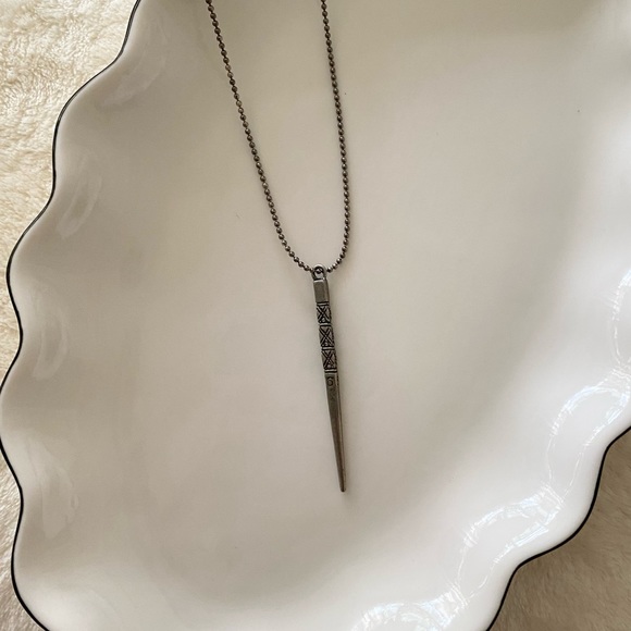Vanessa Mooney Jewelry - Vanessa Mooney / Gunmetal Spike Necklace